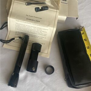 Pocket Polarscope Set with Accessories